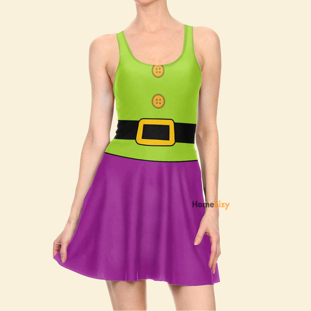 486 Dwarf Cosplay Costume - Skater Dress