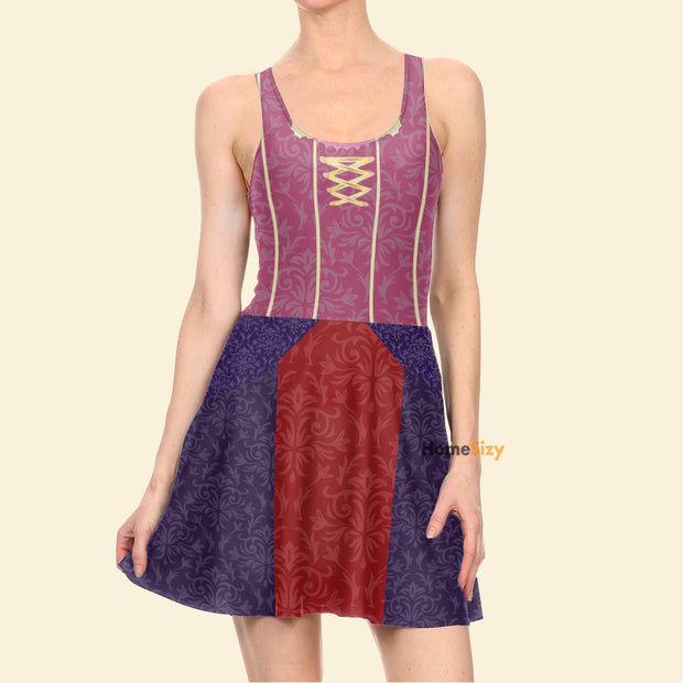 Witch Sarah Cosplay Costume - Skater Dress