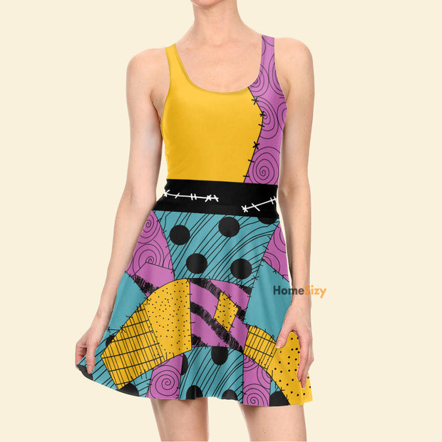 Sally Cosplay Costume - Skater Dress