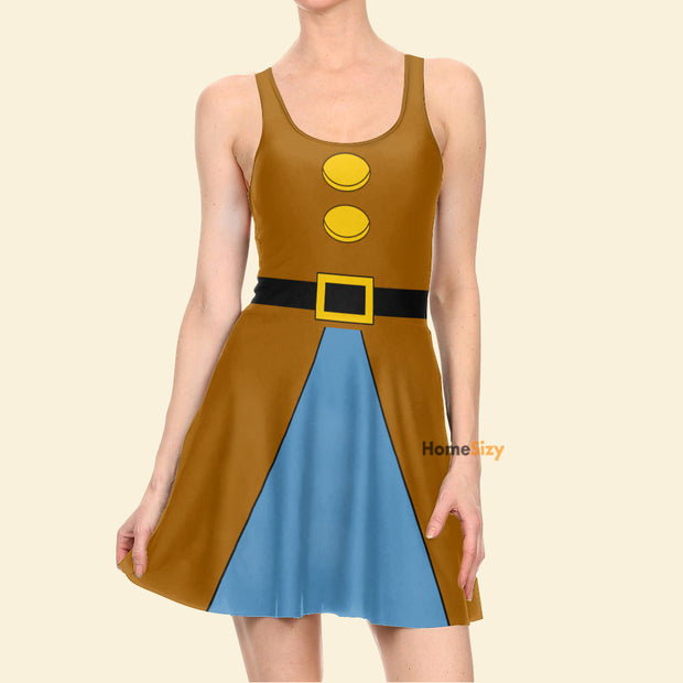 Smiles All Around Cosplay Costume - Skater Dress