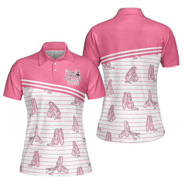 Pink Ballet Ballerina - Women Polo