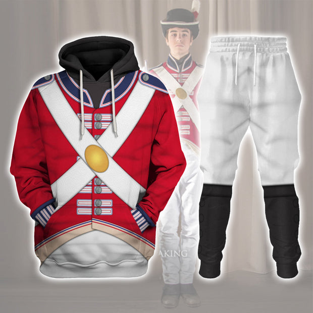 1804 Royal Marine – Battle of Trafalgar Uniform Historical Cosplay Costume - Hoodie Set HBHS009