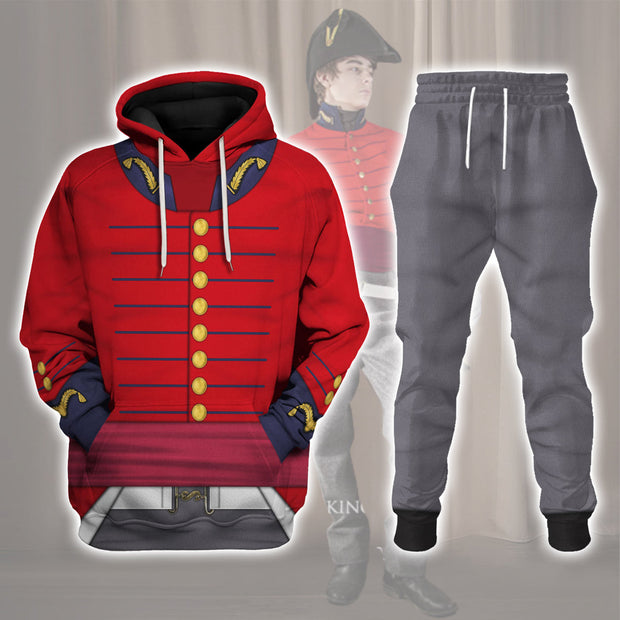 British ADC (1812-1815) Uniform Historical Cosplay Costume - Hoodie Set
