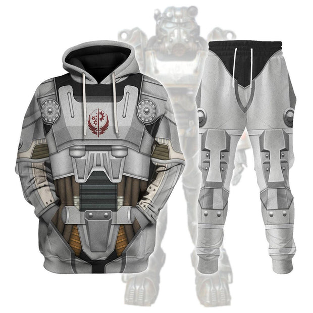 T-60 Power Armor Fallout Cosplay Costume - Hoodie Set HSQT4254