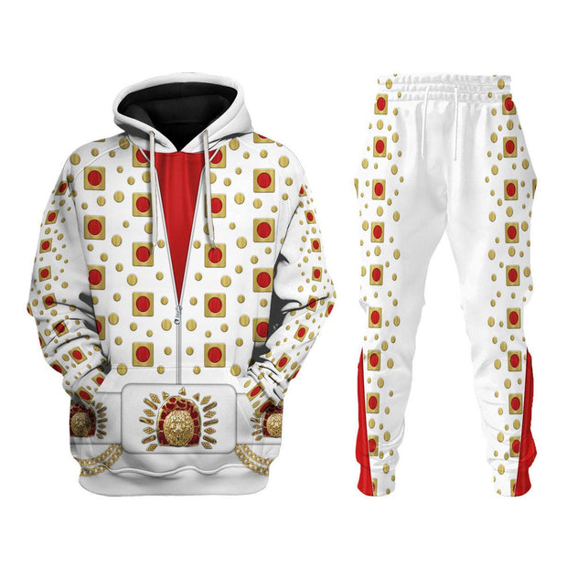 Elvis Eyelet Suit Costume - Hoodie Set CSELV043 HSQT4014