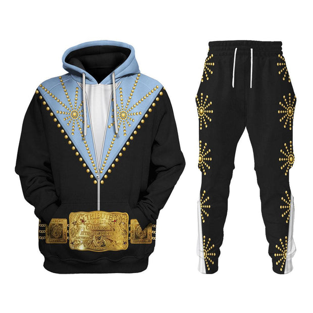 Elvis Cisco Blue Costume - Hoodie Set CSELV045