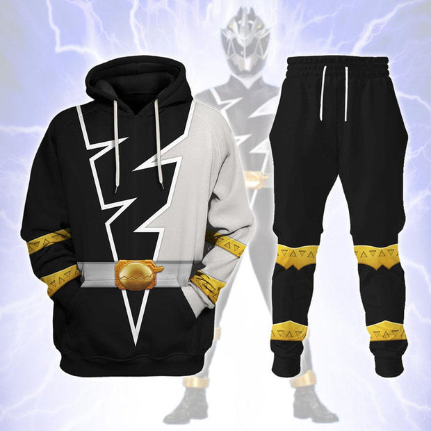 PR Black Javi Garcia Ranger Dino Fury - Hoodies Sweatshirt T-Shirt Zip Hoodies Sweatpants - PRHS123 QT209511