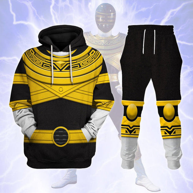 PR Gold Power Rangers Zeo - Hoodies Sweatshirt T-shirt Hawaiian Tracksuit - PRHS56 QT308087