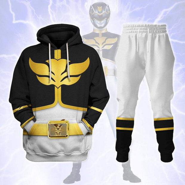 PR Megaforce Black Ranger - Hoodies Sweatshirt T-shirt Hawaiian Sweatpants - HSQT4268 PRHS20