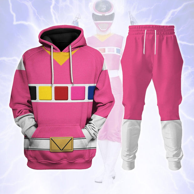 PR Pink Space Ranger - Hoodies Sweatshirt T-shirt Hawaiian Tracksuit - HSQT4335 PRHS102