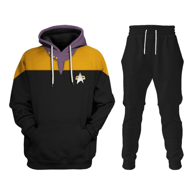 Voyager Yellow Costume Hoodie Sweatshirt T-Shirt Sweatpants Apparel STHS030 PN4071801