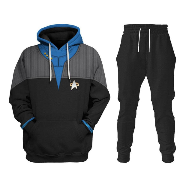Voyager Blue Costume Hoodie Sweatshirt T-Shirt Sweatpants Apparel STHS034 HSSK014