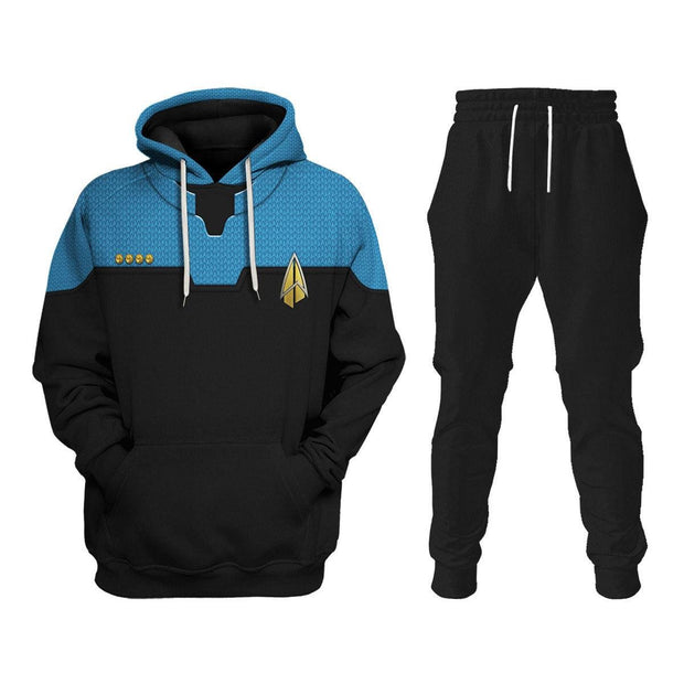 Starfleet Sciences Uniform Hoodie Sweatshirt T-Shirt Sweatpants Apparel STHS036 HSSK016