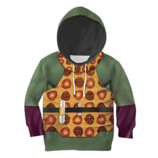 Original Series The Gorn Commander Costume Cosplay Kid Hoodie Sweatshirt T-Shirt STHS044 PT312326