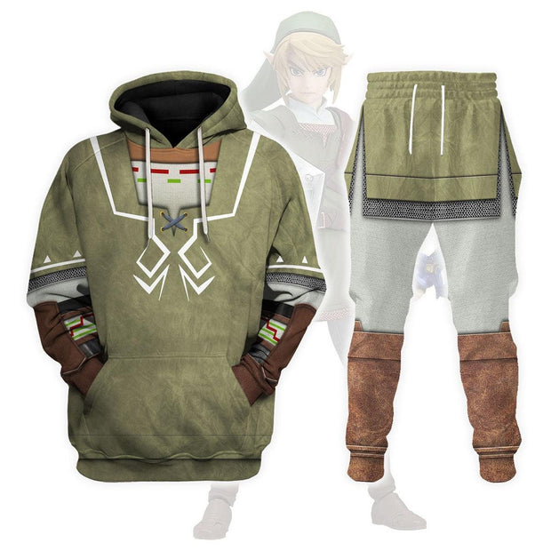Link Attire New Unisex Hoodie Sweatshirt T-shirt Sweatpants Cosplay ZDHS34 HSZD023
