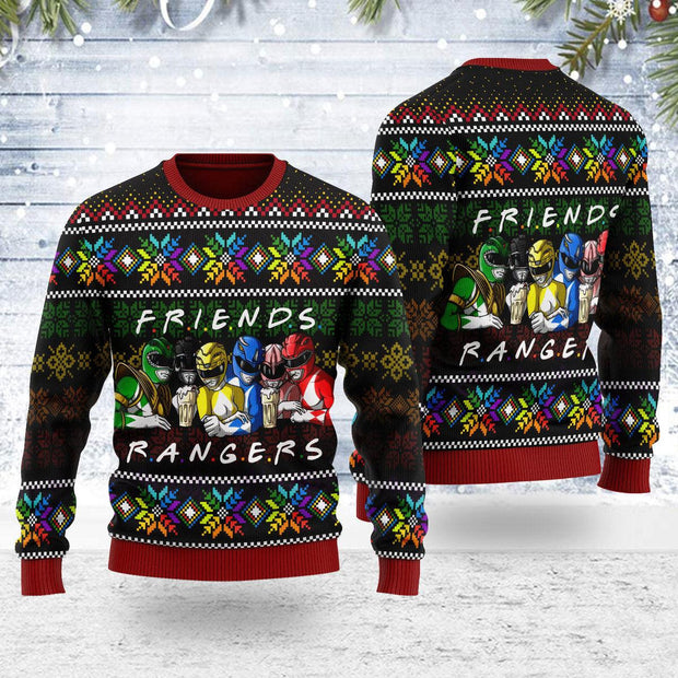 Merry Christmas Friend Rangers Unisex Wool Sweater UGLPRG007