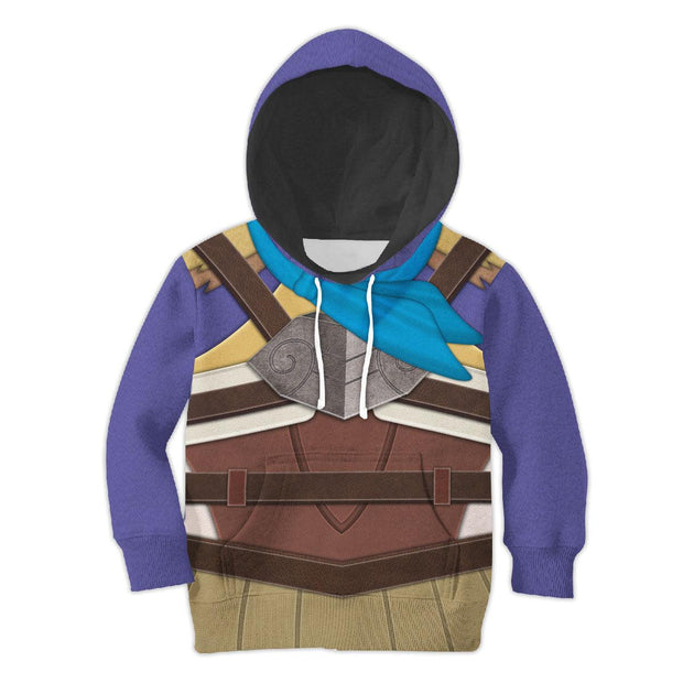 Revali Costume Kid Tops Hoodie Sweatshirt T-Shirt HSZD041