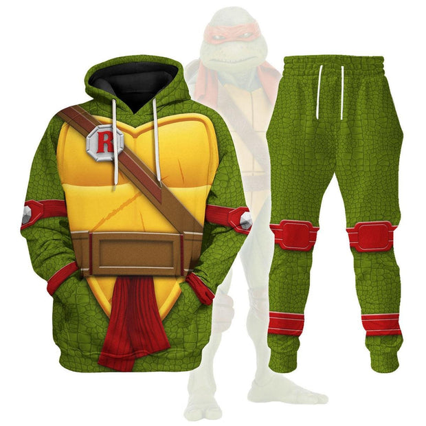 Raphael TMNT Cosplay Costume - Hoodie Set CSNJS002