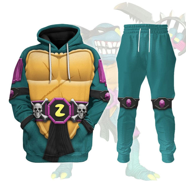 Ultimates! Slash TMNT Costume Hoodie Sweatshirt T-Shirt Sweatpants CSNJS009