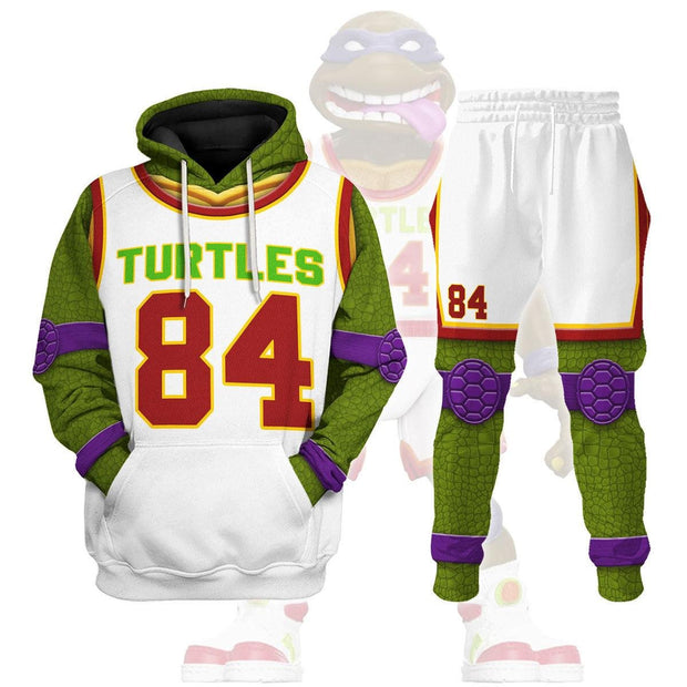 Customizable Name & Number TMNT Costume Hoodies, Sweatshirts, T-Shirts, and Sweatpants CSNJS018