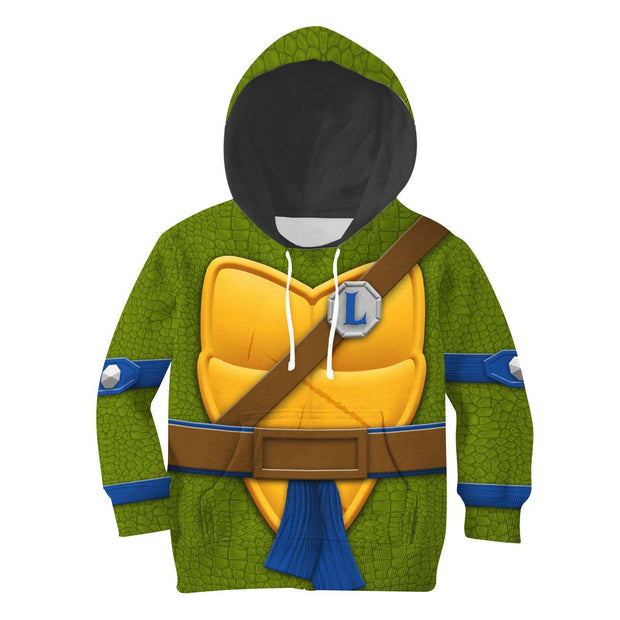 Leonarrdo Costume Cosplay Kid Hoodie Sweatshirt T-Shirt CSNJS003