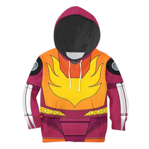 Hot Rodimus Kid Costume Cosplay Hoodie Sweatshirt T-Shirt CSTRF004