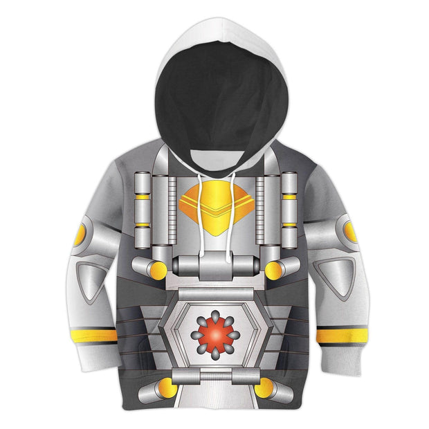 Silverbolt Beast Wars Kid Costume Cosplay Hoodie Sweatshirt T-Shirt CSTRF022