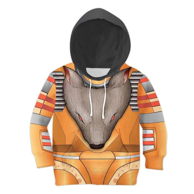 Rattrap Beast Wars Kid Costume Cosplay Hoodie Sweatshirt T-Shirt CSTRF029