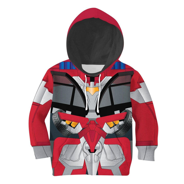 Sentinel Prime Kid Costume Cosplay Hoodie Sweatshirt T-Shirt CSTRF040