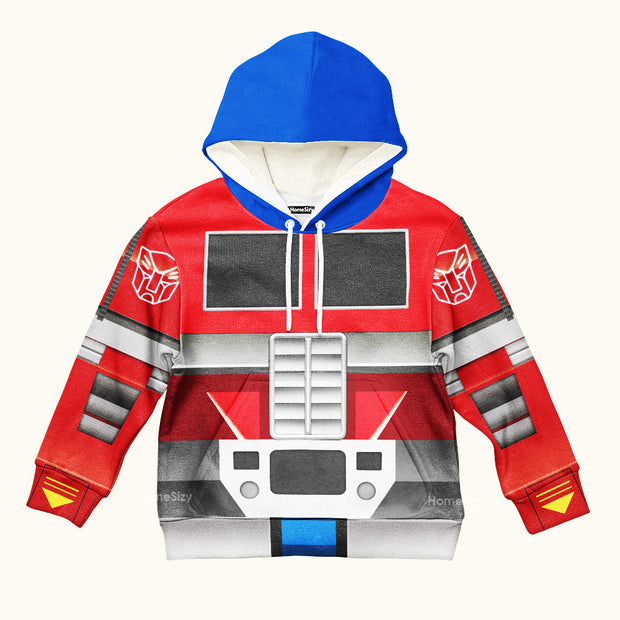 Robot Optimus Prime Kid Cosplay Costume - Kid Tops CSTRF008