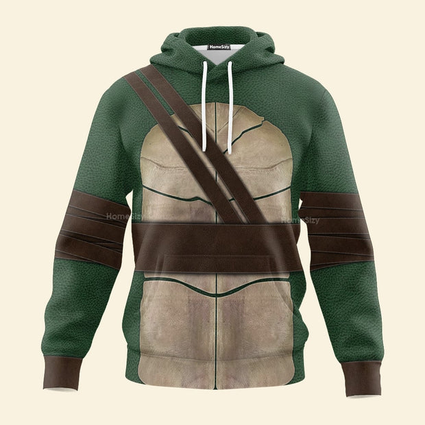 TMNT Ninja Turtles Leonardo Cosplay Costume - Hoodie Set CSNJS015