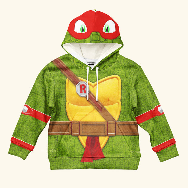 Raphael Ninja Turtles Cosplay Costume - Kid Tops CSNJS002
