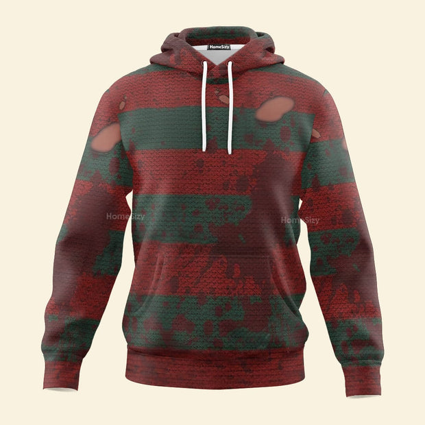 Freddy Krueger Cosplay Costume - Hoodie QT204289Hf