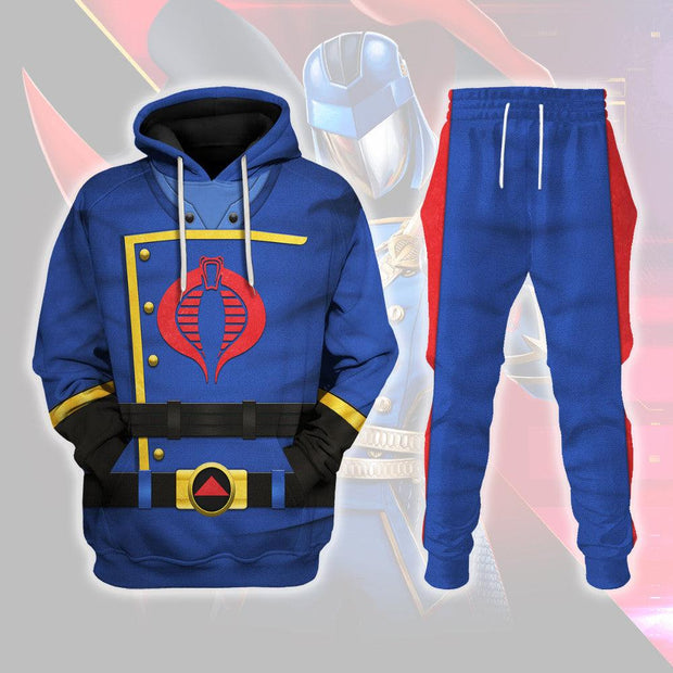GIJ Cobra Commander Classic Costumes Hoodie Sweatshirt T-Shirt  CSGIJ001 QT5082103