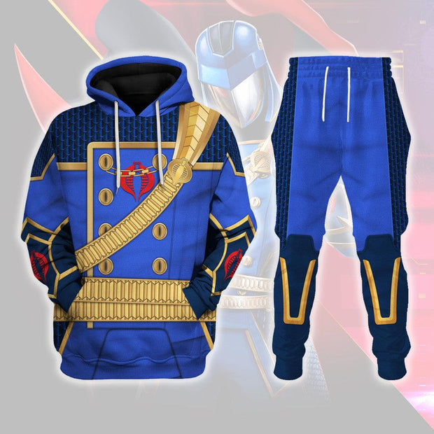 GIJ Cobra Commander Costumes Hoodie Sweatshirt T-Shirt CSGIJ002
