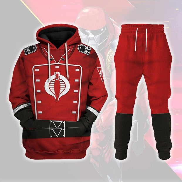 GIJ Crimson Guard Classic Costumes Hoodie Sweatshirt T-Shirt CSGIJ003