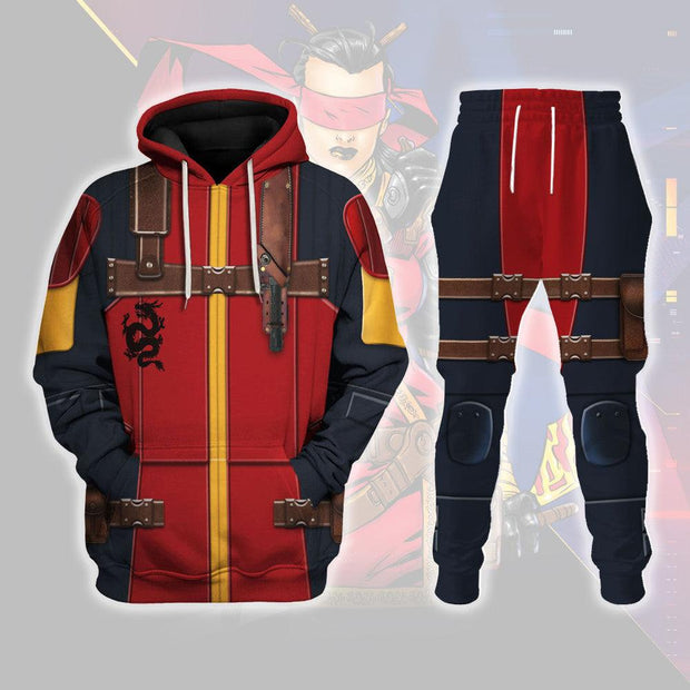 GIJ Jinx Costumes Hoodie Sweatshirt T-Shirt CSGIJ042