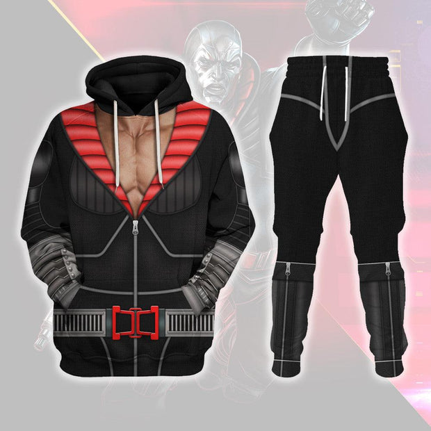 GIJ Destro Costumes Hoodie Sweatshirt T-Shirt CSGIJ009