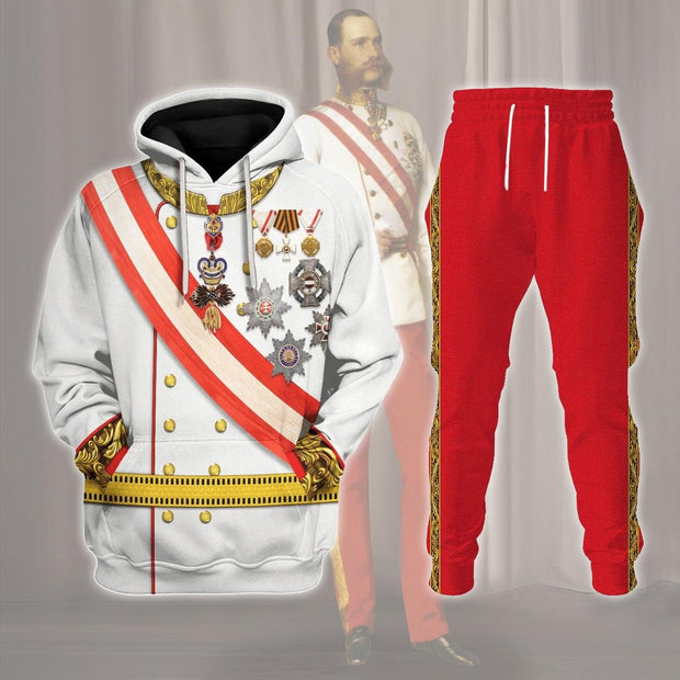 HG Emperor Franz Joseph I Costume Hoodie Sweatshirt T-Shirt Tracksuit CSHGC020