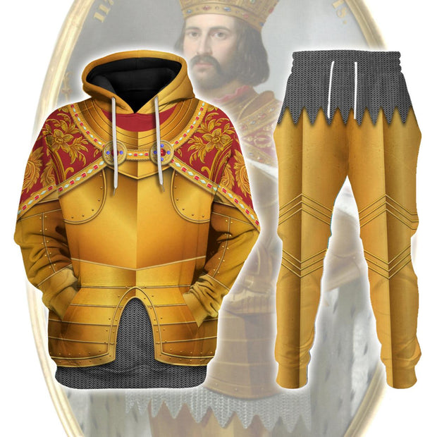 HG Otto Costume Holy Roman Emperor Hoodie Sweatshirt T-Shirt Tracksuit CSHGC021