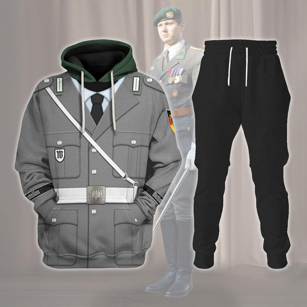 HG Bundeswehr Wachbataillon Hauptgefreiter Costume Hoodie Sweatshirt T-Shirt Tracksuit CSHGC026