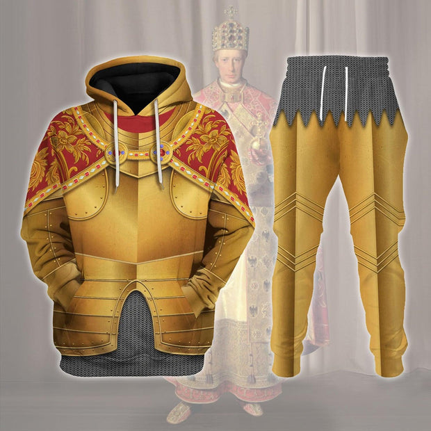 HG Holy Roman Emperor Costume Hoodie Sweatshirt T-Shirt Tracksuit CSHGC110