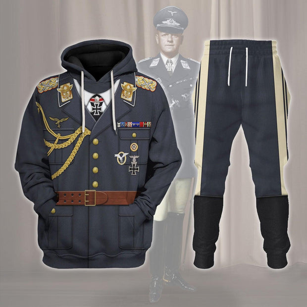 HG German General Erhard Milch Costume Hoodie Sweatshirt T-Shirt Tracksuit CSHGC077
