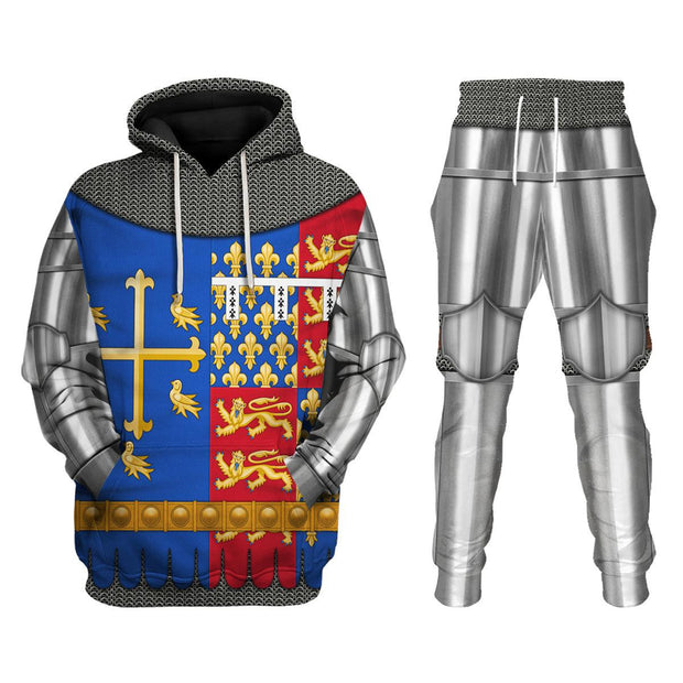 KOE Richard II Of England Amour Knights Costume Hoodie Sweatshirt T-Shirt Tracksuit CSKOE015