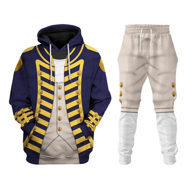 HB Admiral Collingwood Uniform All Over Print Hoodie Sweatshirt T-Shirt Tracksuit CSHBC008
