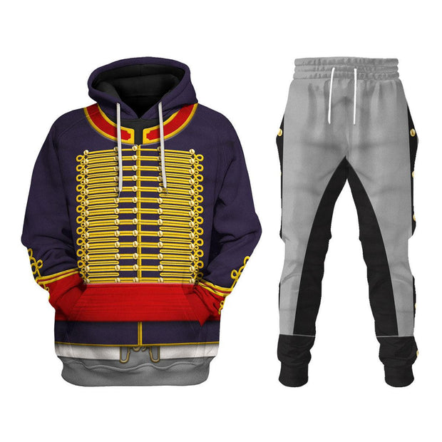 HB Royal Horse Artillery Uniform All Over Print Hoodie Sweatshirt T-Shirt Tracksuit CSHBC014