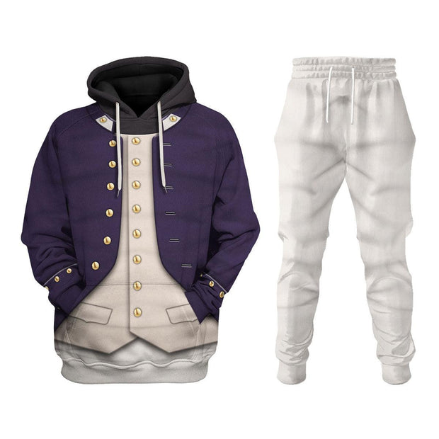 HB Midshipman-1806 Uniform All Over Print Hoodie Sweatshirt T-Shirt Tracksuit CSHBC037