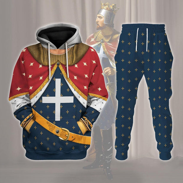 HB Richard I of England The Lionhearted Costume Hoodie Sweatshirt T-Shirt Tracksuit CSHBC089
