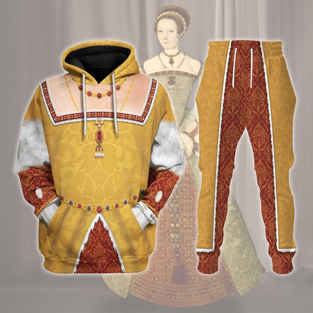 HB Catherine Parr Queen of England and Ireland Costume Hoodie Sweatshirt T-Shirt Tracksuit CSHBC092
