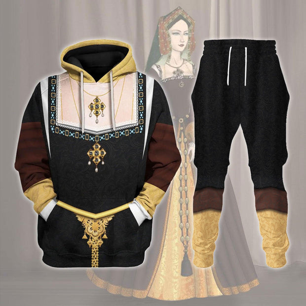 HB Catherine of Aragon Queen of England Costume Hoodie Sweatshirt T-Shirt Tracksuit CSHBC095